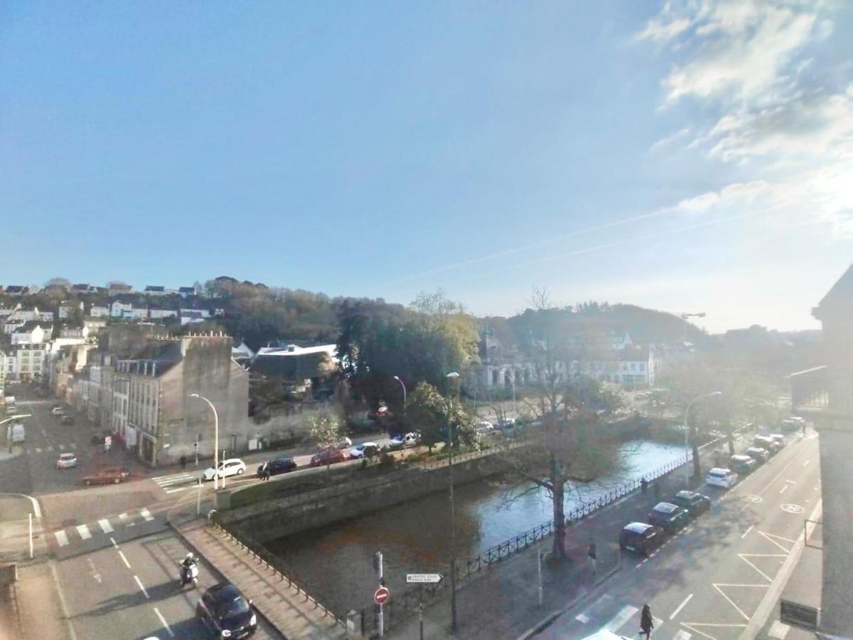 L'Aristide - Entre Gare Et Centre Ville - Vue Sur Les Quais Quimper Buitenkant foto